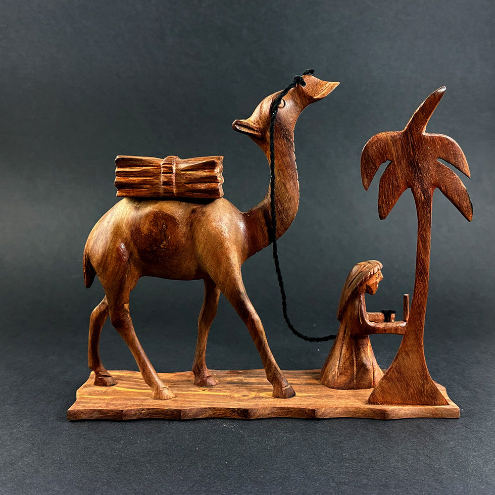 Wooden Camel Art Handicraft