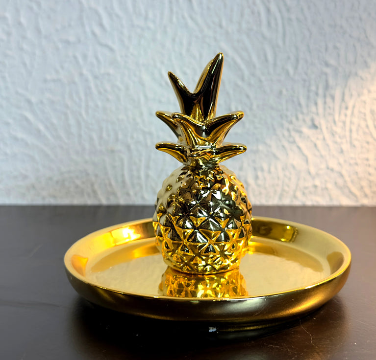 Pineapple Modern Décor Sculpture