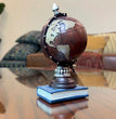 World Globe Sculpture - Brown