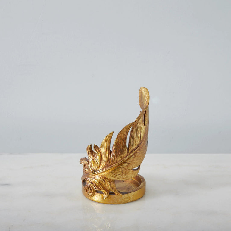Gold Glam Flower Candle Holder Stand | Wehomepk