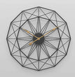 Iron Cage Design Metallic Wall Clock