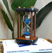Hourglass with Blue Sand